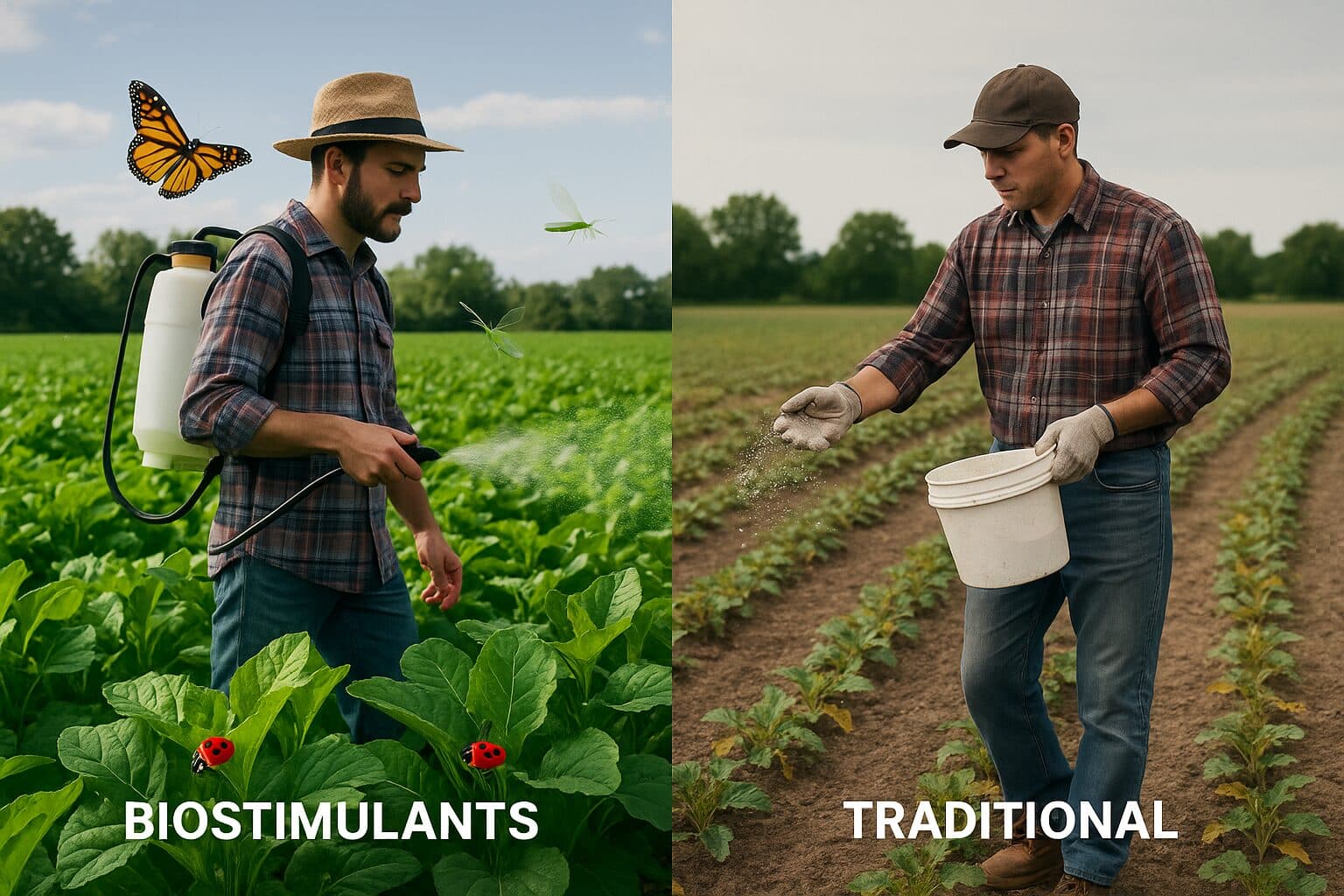 Bioestimulantes vs Fertilizantes: Diferencias Clave