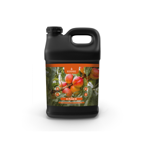 ertilizante orgánico líquido con alta concentración de potasio en forma asimilable, diseñado para etapas de engorde, maduración y llenado de fruto.