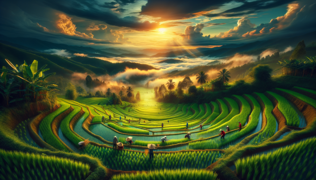 Agricultura regenerativa en arroz con bioestimulantes