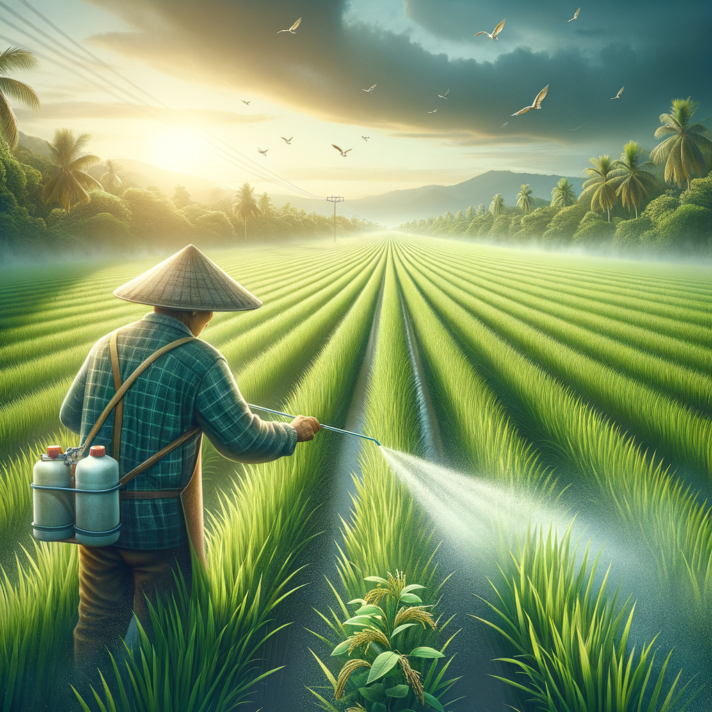 Application de bio-stimulants dans les cultures de riz