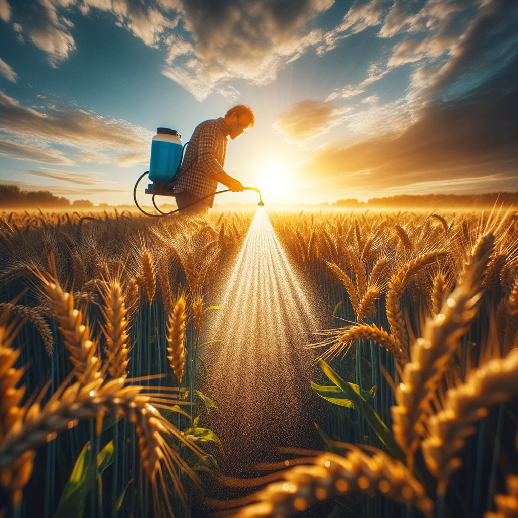 Aplicación de Bioestimulantes en Trigo