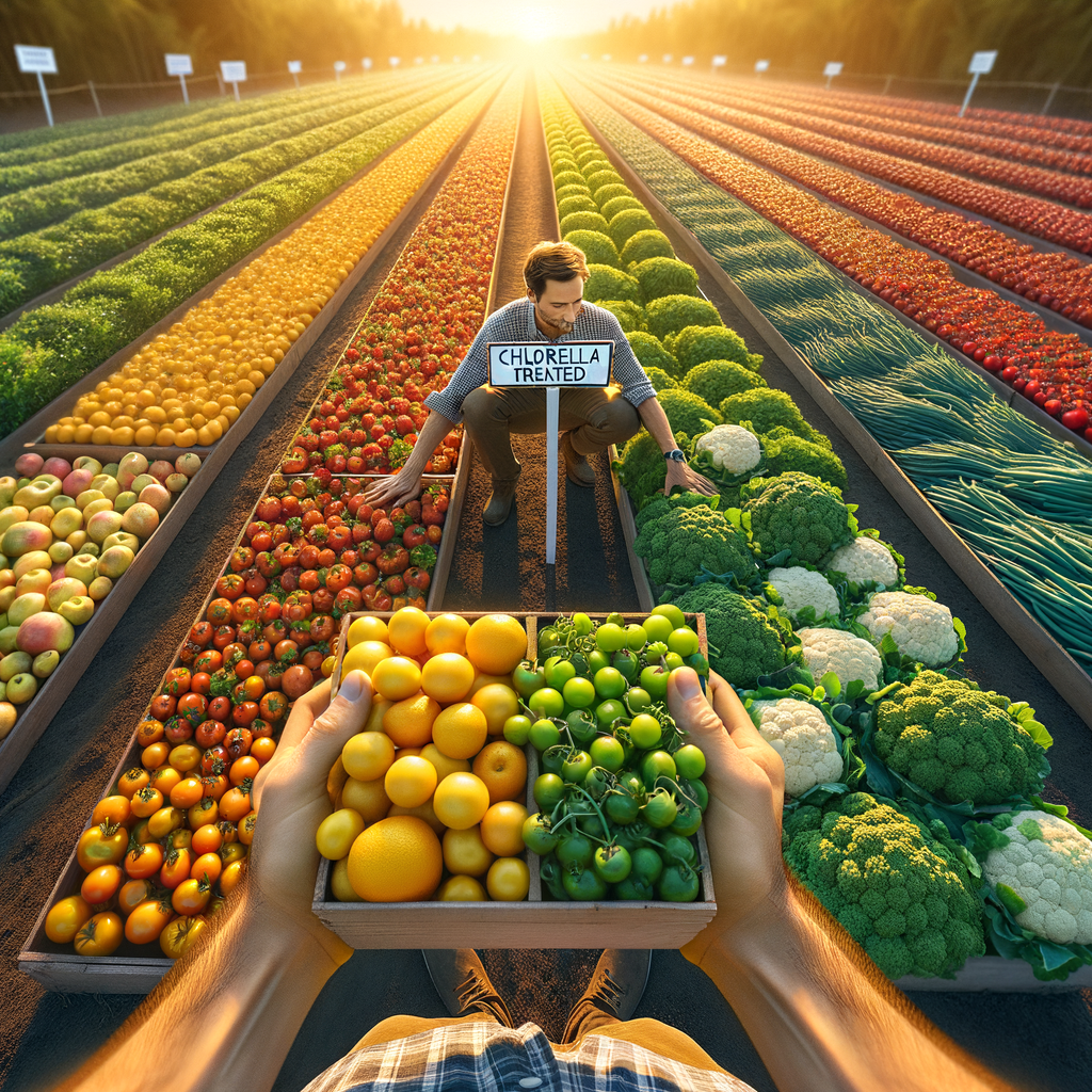 Effects of Chlorella on agricultural production