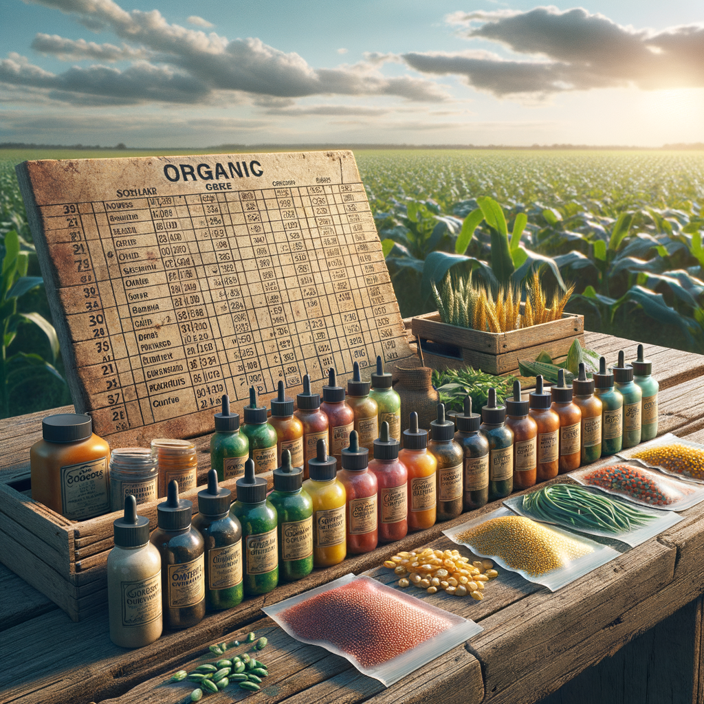 Tabla de Precios de Bioestimulantes