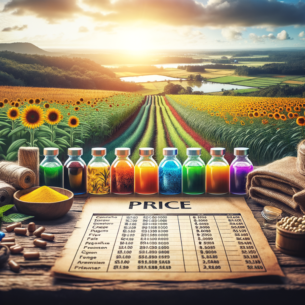 Tabla de Precios de Bioestimulantes