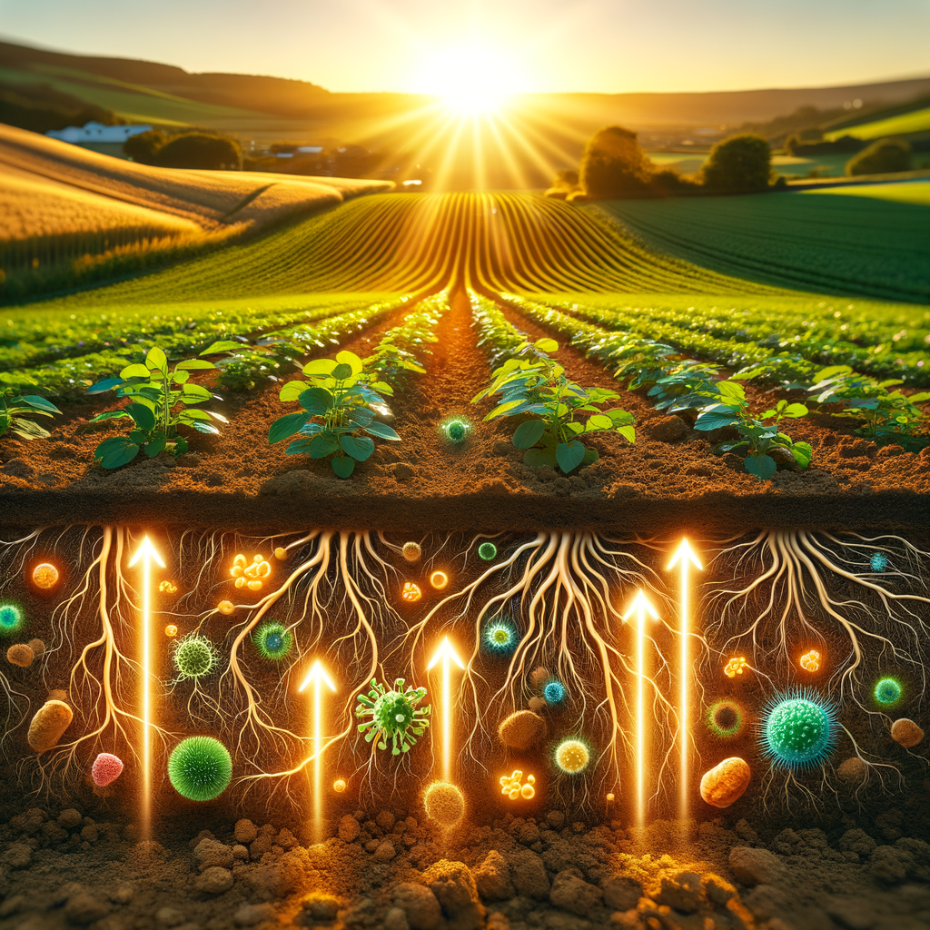 ¿Cómo actúan los microorganismos en el suelo?