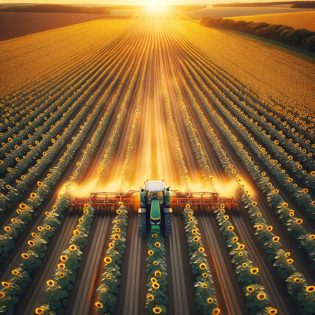 Aplicación en Girasol